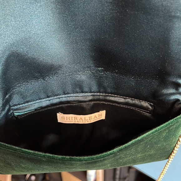 Boho Vibes - Green Embroidered Clutch Purse - Picture 5 of 6